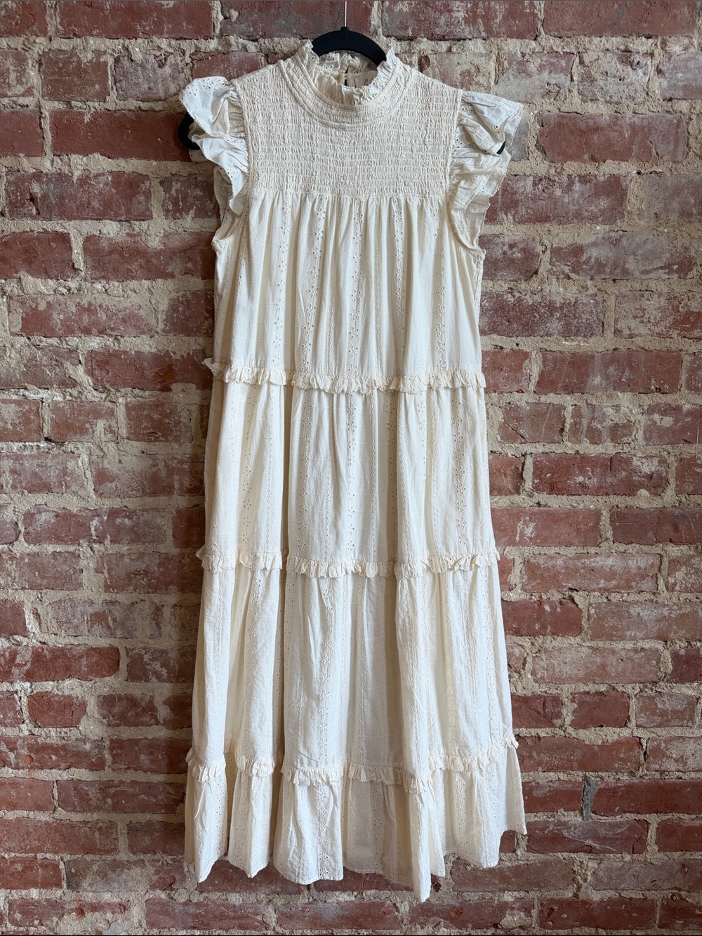 Cleobella Linda Midi dress in cream